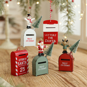 Decoración del árbol <span class=keywords><strong>de</strong></span> <span class=keywords><strong>Navidad</strong></span> Letras a Santa Vintage <span class=keywords><strong>Navidad</strong></span> Santa <span class=keywords><strong>buzón</strong></span> Adornos para árboles <span class=keywords><strong>de</strong></span> <span class=keywords><strong>Navidad</strong></span> Mini <span class=keywords><strong>Buzón</strong></span> <span class=keywords><strong>de</strong></span> <span class=keywords><strong>Navidad</strong></span> <span class=keywords><strong>de</strong></span> metal - Product Image 3