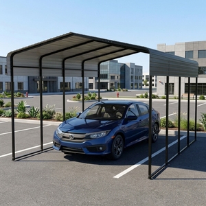 Chine auvent 20 * 20ft auvent abri portative préfabriquée bon marché en métal cadre tente de carport pour le stationnement de voiture - Product Image 6
