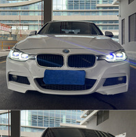 Pieza de Repuesto para Automóvil BMW Serie 4 F32 M4 F82 F80 2013-2017, Luces Diurnas Tricolor Amarillo, Blanco y Rojo, Nuevo Diseño Estilo Ikon