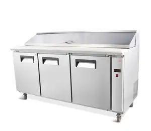 Restaurant Equipment Kitchen Pizza Fridge Prep Table Refrigerator