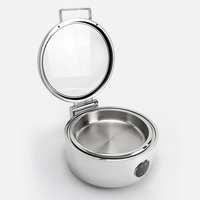 Yurtrain Ensemble de chauffe-plats électrique de luxe pour buffet servant de la restauration chauffage à sec avec shaffing et chauffe-plats