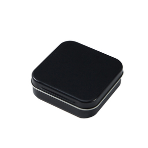 Logotipo personalizado <span class=keywords><strong>Rectangular</strong></span> seis colores tapa con bisagras regalo/dulces/menta embalaje hogar organizador contenedor de almacenamiento caja de lata de Metal - Product Image 1