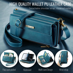 Étui de téléphone magnétique de luxe CaseMe pour iPhone 17, porte-cartes en cuir PU, étui de téléphone pour iPhone 16 17 Air Pro Max - Product Image 2