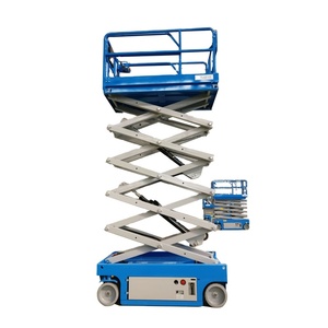 Küçük hava mobil bir adam makaslı kendinden tahrikli hava çalışma platformları hidrolik makaslı asansörler 600kg 800kg fiyat - Product Image 2