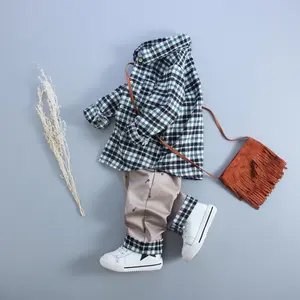 Enfants unisexes Kurtis Ensemble de vêtements manteau et pantalon en coton Acheter pas cher en ligne