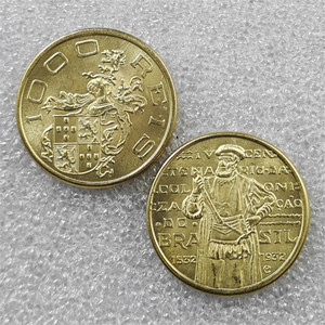 Koin Peringatan Gaya Antik 1000 Reis Brasil 1932, Hadiah, Dekorasi Rumah - Product Image 1