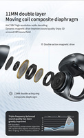 Earphone Jepit Telinga T23 Baru 2026, Earbud Portabel untuk Fitness, Headphone TWS Model Anting, Earphone Nirkabel BT Clip-on, Headset Gaming IPX-6