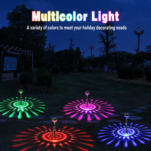 Nouvelle <span class=keywords><strong>Lampe</strong></span> <span class=keywords><strong>Solaire</strong></span> Extérieure pour Pelouse, Étanchéité IP65, RVB Couleurs Fixes, Dégradé Coloré, Projection Goutte d'Eau, Installation sur Piquet au Sol - Product Image 3