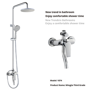 Système de douche mural rétractable à 2 fonctions en laiton de luxe pour hôtel, avec noyau de valve en céramique, système de pluie pour salle de bain - Product Image 4