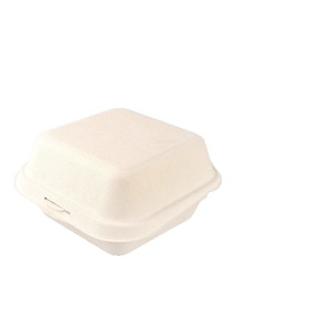 Boîte à gâteau bento en papier biodégradable écologique de qualité alimentaire pour la nourriture pour bébé, le pain, le goûter et la pâtisserie - Product Image 5