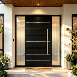 Portes <span class=keywords><strong>d</strong></span>'<span class=keywords><strong>entrée</strong></span> principales de sécurité pour maison, villa, résidence, extérieur, en fer, métal, acier, aluminium, verre, <span class=keywords><strong>moins</strong></span> chères - Product Image 1