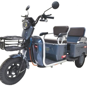 Triciclo Eléctrico de Pasajeros de Alta Potencia y Velocidad de China, 48V/60V, Carrocería Abierta, 4 Pasajeros - Product Image 1