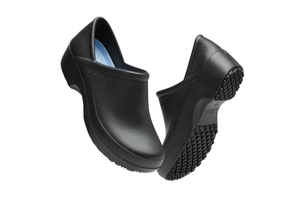 Comodi zoccoli neri <span class=keywords><strong>da</strong></span> donna nuovi <span class=keywords><strong>ciabatte</strong></span> in mezza pelliccia personalizzate all'ingrosso Sole spesse a punta <span class=keywords><strong>da</strong></span> Chef estate antiscivolo - Product Image 4