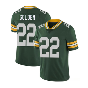 Groothandel Green Bay Heren 10 Love Football Jersey 8 Josh Jacobs 4 Brett Favre 85 Tucker Kraft Top Kwaliteit Borduurwerk Jersey Shirts - Product Image 6