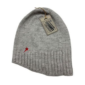 Hecho en Taiwán Plain Knit And Cable Pattern One Star Beanie Sport Knitting Winter Beanie para esquiar - Product Image 1