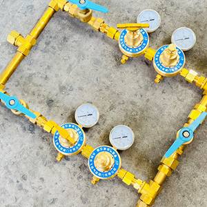 YQJ-11 O2 basınç düşürücü vana G3/4 G5/8 Decompressor ayar vanası oksijen manifoldu - Product Image 6