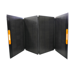 Kit de charge solaire portable monocristallin OEM 400W 420W pliable pour station d'alimentation, camping extérieur et maison - Product Image 1