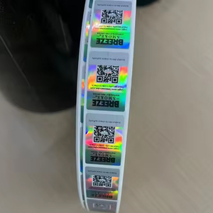 Diseño personalizado diseño de impresión original auténtico impermeable holográfico 3D holograma autenticidad etiqueta adhesiva de seguridad térmica - Product Image 5