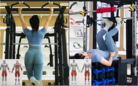 Hot seller équipement de gymnastique multifonction power cage smith machine