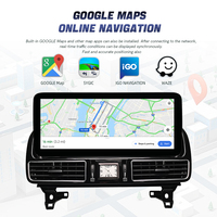 Zlh 12,3 pulgadas 1920*720 Android 13 pantalla Auto Carplay para Mercedes Benz Ml Gle Gls ML W166 X166 2013 - 2017 Bt Gps 4Glte Radio