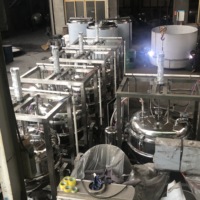 Huashang Custom Industrial Kantelbare Jacketed Kettle Stoom LPG Kookapparatuur Jacketed Kettle Met Roerder voor Voedsel