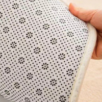 Tapis de bain antidérapant FIGOO de haute qualité 100 % polyester, tapis de bain en pierre, vente en gros de tapis de bain pour usage hôtelier
