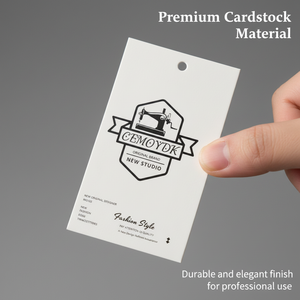 Custom Kraft Tear-off Hang Tags Printed Paper Tags for Garments Bags Shoes-for Shipping & Storage - Product Image 4