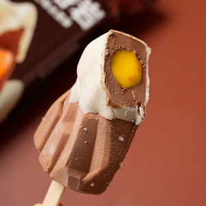 Abink Lava Chocolate Ice Cream 3D Sui Bian Crispy Chocolate Shell Helado De Elote Emballé en sachet Prêt à consommer 1 pièce - Product Image 6