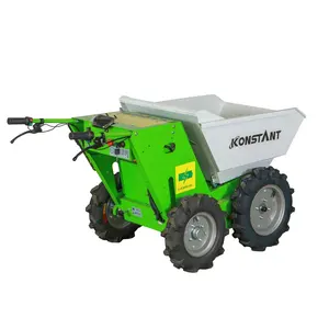 Easy Draaiend Emc Electric Dumper Easy Draaiend Ce Compact 300Kg 4X4 Elektrische Modderwagen Mini Dumper