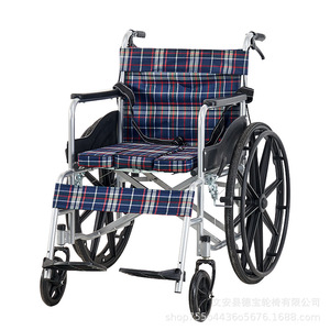 Silla de Ruedas con Asiento Acolchado y Función de Inodoro, Plegable, Ligera, Manual, para Personas Mayores con Discapacidad - Product Image 4