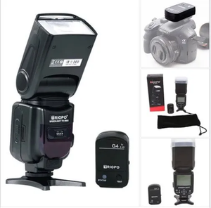 Triopo TR-950 II แสงแฟลช Speedlite สําหรับ <span class=keywords><strong>Nikon</strong></span> สําหรับ Canon 650D 550D 450D 1100D 60D 7D 5D กล้อง - Product Image 6