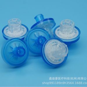Mini Filtro de Aire Azul, Piezas de Plástico para Uso en Jeringas de Laboratorio - Product Image 4