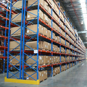 Estantería de acero de alta resistencia Sistema de estantería de palets Estantería de almacenamiento con recubrimiento en polvo Estantes de acero industriales ajustables - Product Image 3