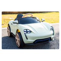 Nouvelle Voiture Électrique Sportive en Plastique pour Enfants, Quatre Roues, Télécommandée, Musique et Lumières, Capacité de Conduite Autonome, pour Enfants de 1 à 6 Ans