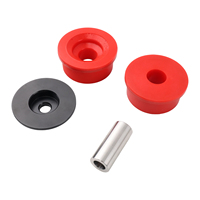 Juego de Bujes y Soportes de Poliuretano de Alta Resistencia para Diferencial de Doble Montaje, Estándar para BMW F8X M2 F80 M3 F82 F83 M4 BUS060-RD-2+FDJ-247-BK