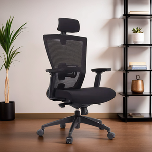 เก้าอี้เล่นเกมตาข่ายปรับได้เบาะนั่งสบายตามหลักสรีรศาสตร์พร้อมแผ่นรองเอว - Product Image 1