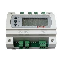 Termostato Inteligente para Ventiloconvector de Aire Acondicionado KEC624, Controlador DDC RS485 Modbus 24vAC
