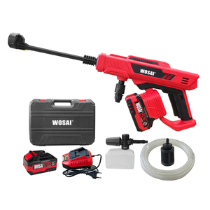 Pistolet à eau haute pression sans fil intelligent à 3 vitesses 40V, nettoyeur à jet portable étanche IPX5, lave-auto à batterie avec <span class=keywords><strong>tuyau</strong></span> auto-amorçant - Product Image 1