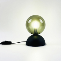Lampe personnalisable pour hôtel, lampe de bureau, lampe de table décorative pour la maison, éclairage en verre transparent pour chambre à coucher, salon