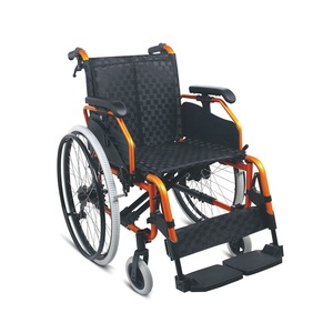Rehabilitation travel portable folding wheelchair medical equipment for <span class=keywords><strong>the</strong></span> elderly - Product Image 4