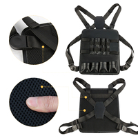 Sac à outils OEM personnalisable de haute qualité pochette à ciseaux en cuir réutilisable robuste pour sac à ciseaux d'outils de Salon de coiffure coiffeur