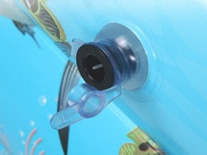 <span class=keywords><strong>สระ</strong></span>น้ำเป่าลมกลางแจ้ง2วงแหวนสำหรับเด็กทารกว่ายน้ำไม่ดี - Product Image 6