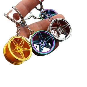 Llavero de Moda para Piezas de Automóvil - Llavero de Aleación de Zinc con Diseño 3D de Soplador/Ruedas/Freno/Caja de Cambios, Ligero y de Diseño Abierto para Coche - Product Image 4