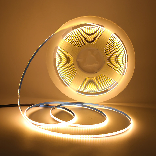 CE Rohs 3000k 4000k 6500k Smart Warm Cold White 12v 24v RGB RGBW RGBIC Flexible Cob Led Strip