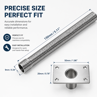 Protection de câble robuste de qualité supérieure, antivol, durable, étanche, boucle de porte pour système de sécurité domestique
