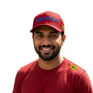 Gorra de Béisbol de Alta Calidad, 100% Algodón, con Logotipo Bordado en Felpa, Diseño de 5 Paneles, Visera Microbend, Unisex, ODM/OEM - Product Image 1