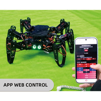 Kit de Robot Hexápodo Biónico Tscinbuny, Kit para Principiantes, Programación Inalámbrica de Código Abierto, Educación STEM para Escuelas