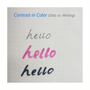 Cuaderno diario punteado, bolsillo 3x5,5 Memo Book Papel de cuadrícula de puntos gruesos-Total 96 hojas/192 páginas - Product Image 3