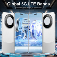 Nouveau Smartphone Mate60 Pro 5G Économique 16 Go+1 To FHD OLED Espagnol/Anglais/Français 108MP Deca Core Charge Rapide Noël
