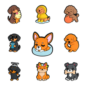 Nuevos y Adorables Accesorios para Casa <span class=keywords><strong>de</strong></span> Perros, Decoración <span class=keywords><strong>de</strong></span> <span class=keywords><strong>PVC</strong></span> con Hebilla para Zapatos, Sandalias y Pantuflas, Dijes para Zapatos <span class=keywords><strong>de</strong></span> Personas Amantes <span class=keywords><strong>de</strong></span> los Perros - Product Image 6